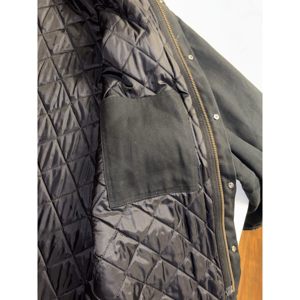 Dickies Jacket Mens 3XL Black Heavyweight Quilt Lined Field Vintage Big & Tall - Picture 4 of 16